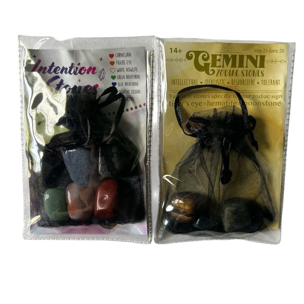 Natural Intention And Gemini Stones Set